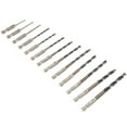 thumbnail image 3 of Juego de 13 brocas de cabeza hexagonal HSS de 1,5-6,5 mm para madera, acero y metal., 3 of 5