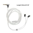 thumbnail image 3 of 3.5mm Port Cable for Headphones, 130cm Length Double MMCX Connectors Earphone Cord with/without Microphones, 3 of 9