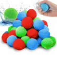 thumbnail image 1 of 30Pcs Water Balls,Reusable Water Balloons,Toss Catch Gaming Ball For Pool,Trampoline,Beach, 1 of 4