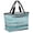Aqua, Turquoise, Grey, variant on Teal Ombre Beach Bag for Women, Large Breathable Mesh Beach Tote Bag, Vintage Shabby Turquoise Abstract Art Sandproof Lightweight Travel Bags for Vacation Picnic Swimming Pool 15.7"x15.7"x9.1"