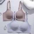 thumbnail image 4 of Women's Plus Size Wireless Bra, Full Coverage Support Seamless Comfort Lift for Everyday Wear, 4 of 6