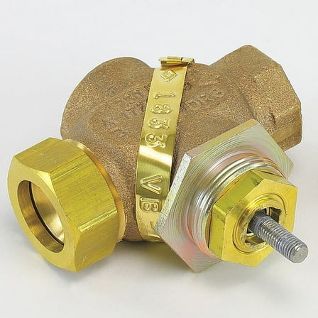 Schneider Electric Valve,Union,1/2",1.3 gpm VB-7211-0-4-2