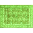 thumbnail image 1 of Ahgly Company Indoor Rectangle Oriental Green Traditional Area Rugs, 2' x 4', 1 of 4