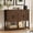 Dark Brown, variant on Sideboard Buffet Cabinet with Storage - 47.2" Entry Way Table with Drawers, Barn Doors & Shelf, Modern Farmhouse Narrow Sideboard, Small Side Cabinets for Living Room Entryway Kitchen Dining Room