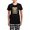 With Checker Pant, variant on CafePress - Women's Dark Pajamas - Women's Short Sleeve Print T-Shirt and Pants Dark Cotton Pajama Set
