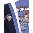 thumbnail image 5 of DC Comics Justice League Superman Fleece Pullover Sweatshirt and Jogger Pants Outfit Set Toddler to Big Kid, 5 of 5