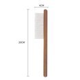 thumbnail image 2 of Pet Comb Wood Handle: Stainless Steel Needle Cat Grooming Brush Dog Massage Comb, 2 of 7
