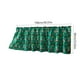 thumbnail image 3 of Cortinas Navideñas Cortas de Poliéster Rojo y Verde para Ventanas | 1 Unidad, 100 X 60 Cm | Diseño Único | Crea Un Ambiente Festivo | Fácil Instalación | Ideal para Decoración Del Hogar o Escenas Nav, 3 of 6
