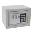 thumbnail image 3 of Cajas Fuertes, Caja Fuerte con Teclado Electrónico Gris Claro Hogar/Oficina/Hotel Efectivo Joyas Zimtown caja fuerte, 3 of 7