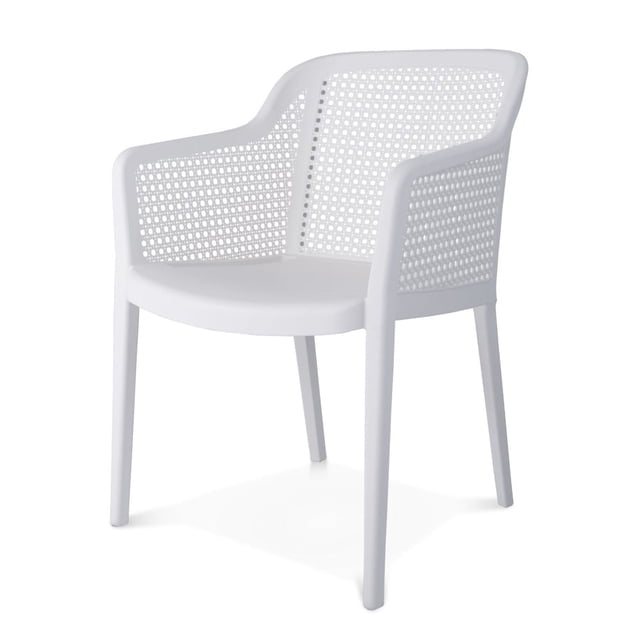 Lagoon Silla de Comedor Clásica con Descansabrazos para Exterior e Interior con Protección Solar UV, Modelo Grace 7028 Lagoon GRACE