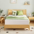 thumbnail image 2 of 8 Inch Twin Mattress, Memory Foam Mattress with Cooling Green Tea Gel, Relieve Pressure with Medium Firm Support, CertiPUR-US Certified, 75''L x 38''W, White, 2 of 8