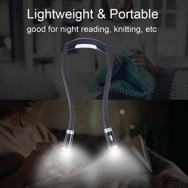 Lámpara de cuello flexible, lámpara LED colgante de cuello flexible, luz de cuello de lectura, características mejoradas