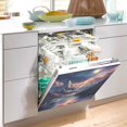 thumbnail image 2 of Yayeee Magnetic Dishwasher Cover for The Front Decoration Home Kitchen Machine Sticker Protector, Ethereal Mountain, 2 of 6