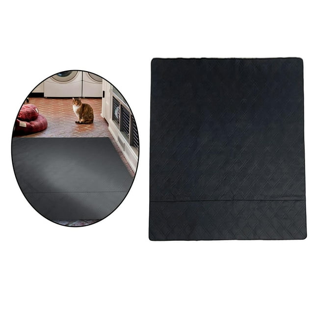 BELOVING Mat Extra Large Waterproof Anti Dirty Whelping Pad for Housebreaking Black
