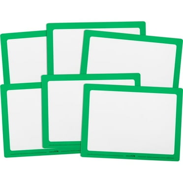 Dry Erase Boards ? Set Of 6 ? Single Color