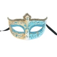 thumbnail image 1 of Masquerade Lace Party Beauty Half Face Lady Wearing, 1 of 5