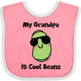thumbnail image 3 of Inktastic Cool Beans Grandpa Boys or Girls Baby Bib, 3 of 4