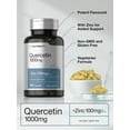 thumbnail image 4 of Quercetin 1000mg | with 100mg Zinc | 100 Capsules | Non-GMO, Gluten Free Supplement | by Horbäach, 4 of 8