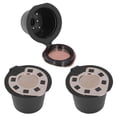 thumbnail image 1 of Stainless Steel Refillable Coffee  Pods Cup Spoon Brush for  Premium Material Large Capacity Cup, 1 of 8