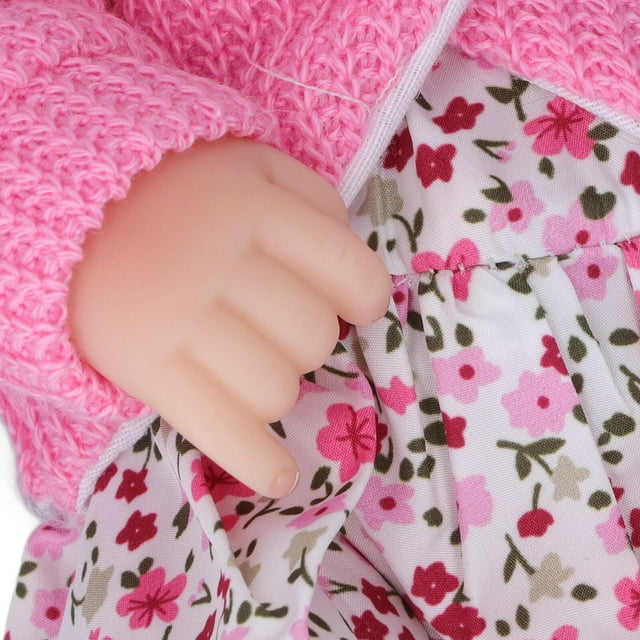 Newborn Girl Dolls, Silicone Simulation Girl Doll 11in Length For Birthday