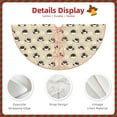 thumbnail image 3 of Sikiie Pug Dog Face Christmas Tree Skirt, Christmas Tree Decorations, Christmas Decor, Tree Mat Decoration(30-48IN)-30", 3 of 6