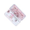 thumbnail image 1 of Math Geometry Kit 8Pcs Student lpn college tools Supplies Protractor for Drawings pink, 1 of 8