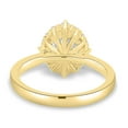 thumbnail image 6 of ESTE ORIGIN 1.50Ct Round Cut Lab-Grown Diamond Halo Engagement Ring – Vintage Pavé Band in 18K Yellow Gold for Women, 6 of 8