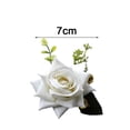 thumbnail image 2 of 2 juegos, flor de muñeca de boda, flor de muñeca de rosa de dama de honor, adecuado para celebraciones de aniversario de boda, bailes, fiestas, decoración del hogar., 2 of 5