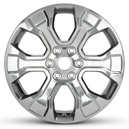 For 2021-2023 Ford F150 20 Inch Polished Silver Rim - OE Direct Replacement - Road Ready Car Wheel