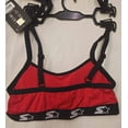 thumbnail image 5 of STARTER Black Label Women's Soft Touch 2Pk Lightly Padded Adjustable Bralette Sports Bra - Red/ Heather Grey - (X-Large), 5 of 6