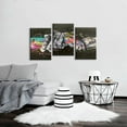 thumbnail image 4 of 3 Pieces Graffiti Wall Art Handshake Gesture Street Art Canvas Wall Art Colorful Wall Art Graffiti Canvas Street Graffiti Art Colorful Artwork for Room Home Decor (12''''Wx16''''Hx3PCS), 4 of 5