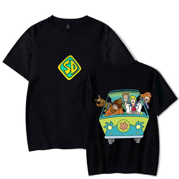 Scooby Doo Men/Women T-Shirt Summer Streetwear Harajuku Tshirt Shirt Short Sleeve
