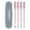 Pink, variant on 2-in-1 Nose Trimmer 4 Pack – Double-Edged Stainless Steel Nose & Ear Grooming Tool with 360° Rotation,Manual Unisex Nose Removal,Soft Cleaning Brush,Travel-Friendly