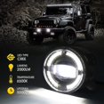 thumbnail image 2 of 2 uds 4 pulgadas parachoques 12v 6500k lámpara antiniebla Led ojo para Pt, 2 of 3