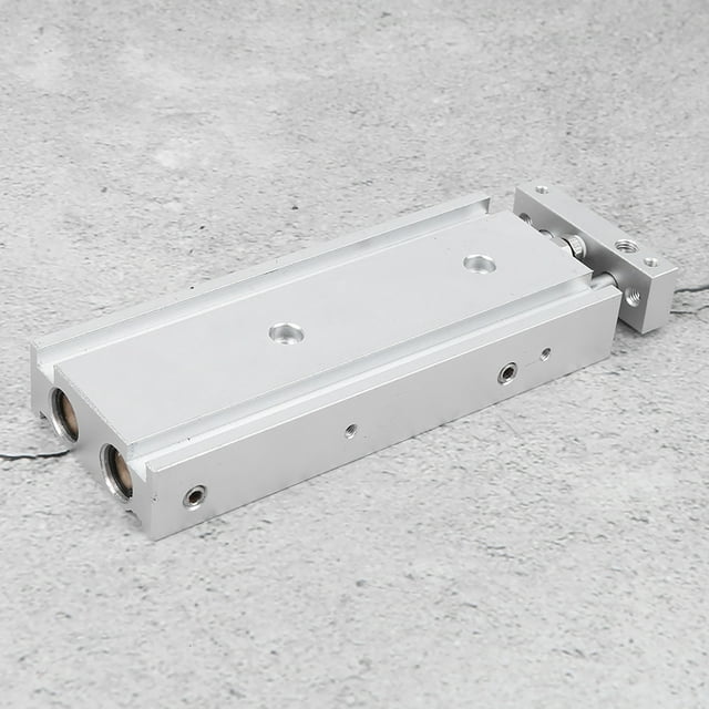 "High-Precision Dual-Rod Pneumatic Cylinder with Rubber Buffers & Non-Rotating Piston (10mm Bore, 10-100mm Stroke)"
or
"Double-Acting Air Cylinder CXSM1050 - Dual Guide Rods, 2x Output Force,