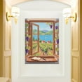 thumbnail image 4 of HFDF Landscape Poster Wall Art Vtage Farmhouse Decor Grapeve Orchard Prted on Canvas Picture Patg Artwork for Modern Home Livg Room Hotel Office Wall Decoration Ready to Hang 11x14inch Framed, 4 of 6