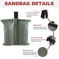 thumbnail image 2 of Pesas para carpa ABCCANOPY, bolsas de arena para carpa, 54,43 kg, 4 unidades, 2 of 8