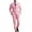 Pink, variant on i·FineLong Men's Black Double - Breasted Formal Suit for Business & Formal Occasions