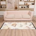 thumbnail image 2 of Yayeee Runner Rug for Bedroom 2'x6' Machine Washable Hallway Non Slip Mat, Colorful Watercolor Seashells, 2 of 8