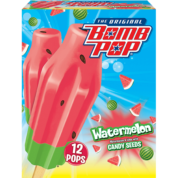Bomb Pop Watermelon Bar Walmart Com Walmart Com