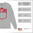 thumbnail image 6 of Ohio Shield Long Sleeve T-shirt Football Fan Game Day Tailgate Midwest Underdog, 6 of 7