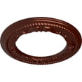 thumbnail image 3 of Ekena Millwork 12 1/4"OD x 7 1/2"ID x 7/8"P Roped Medway Ceiling Medallion (Fits Canopies up to 7 1/2"), Hand-Painted Antique Copper, 3 of 6