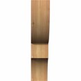 thumbnail image 2 of 3 1/2"W x 12"D x 16"H Ridgewood Smooth Corbel, Western Red Cedar, 2 of 9