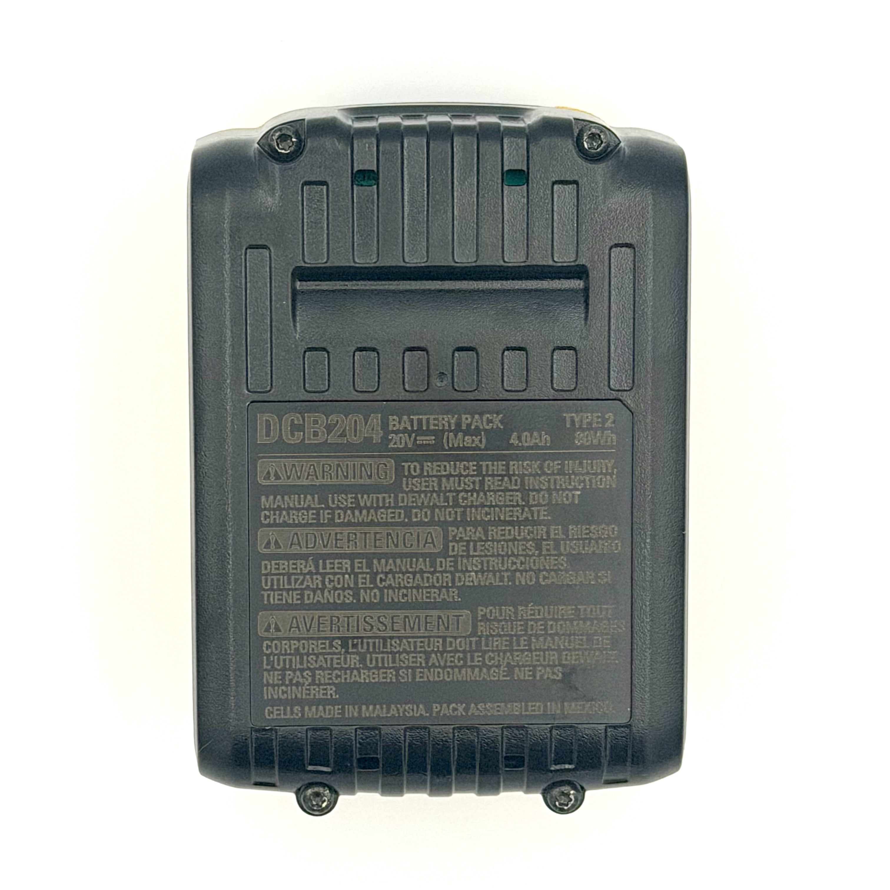 DEWALT 20V MAX Lithium Ion Battery (DCB204)