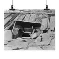 thumbnail image 2 of Print: Entrance To A Yurok Sweat-House, 1923, 2 of 4
