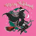 thumbnail image 3 of Merry Witchmas Women's Tank Top Cute Funny Christmas Witch Flying Broom Tis The Season Xmas Jolly Festive Spirit, 3 of 7
