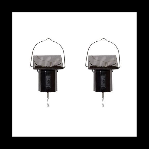 2X Wind Spinner Rotating Motor Solar Energy Electric Battery Powered Garden Decor Drives Wind Machine Windmill Motor