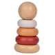 thumbnail image 3 of Anillos apilables de madera para bebés, juguetes apilables para el desarrollo, apilador circular educativo temprano, juguete Montessori para edades de, 3 of 9