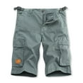 thumbnail image 1 of Puntoco Mono Para Hombre Pantalones Cortos Cargo Con Botones Para Deportes Al Aire Libre Pantalones Cortos 9387 Gris (38) M,Pantalones Cortos Hombre, 1 of 8