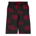 thumbnail image 3 of Dr Pepper Logo All-Over Print Men's Black Sleep Pajama Pants - XXL, 3 of 7